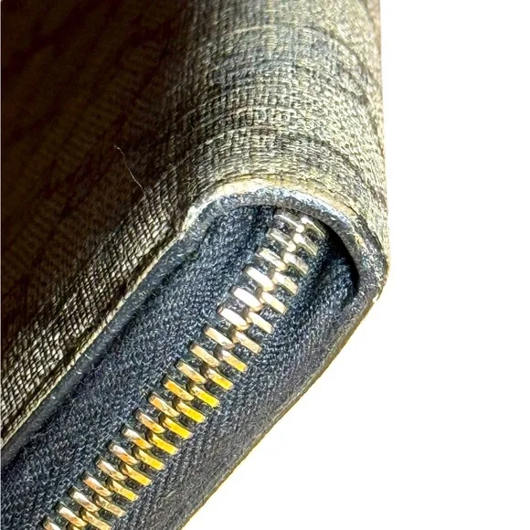 Gucci Supreme GG monogram compact wallet ram continental ziparound wallet NWOT - Picture 6 of 15